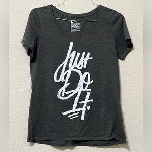 Gray  Nike, large women’s T-shirt